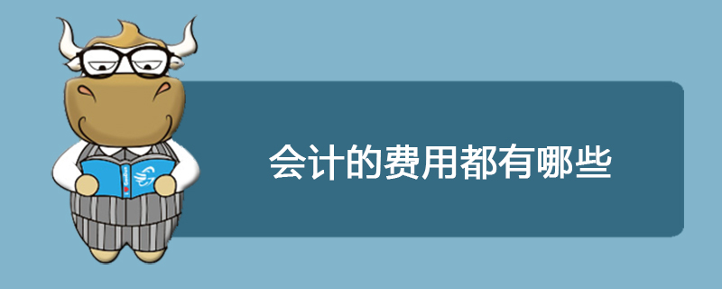 会计的费用都有哪些