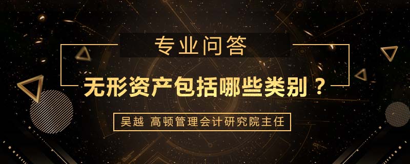 无形资产包括哪些类别