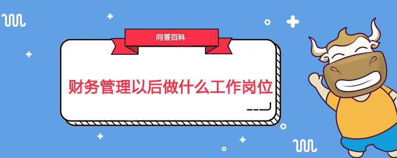 财务管理以后做什么工作岗位